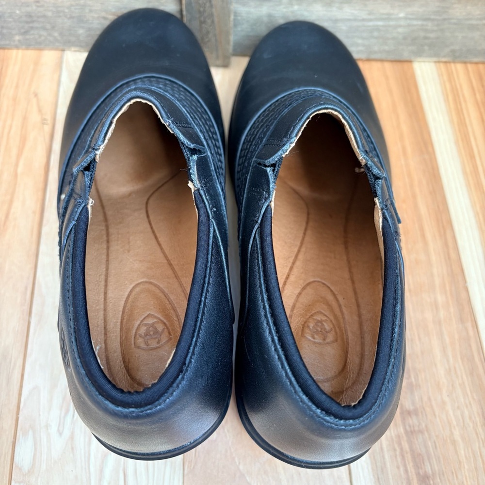 ARIAT #10002368 WOMEN'S STEEL SAFETY TOE BLACK CLOG Sz 7C 7 Wide - Picture 6 of 14